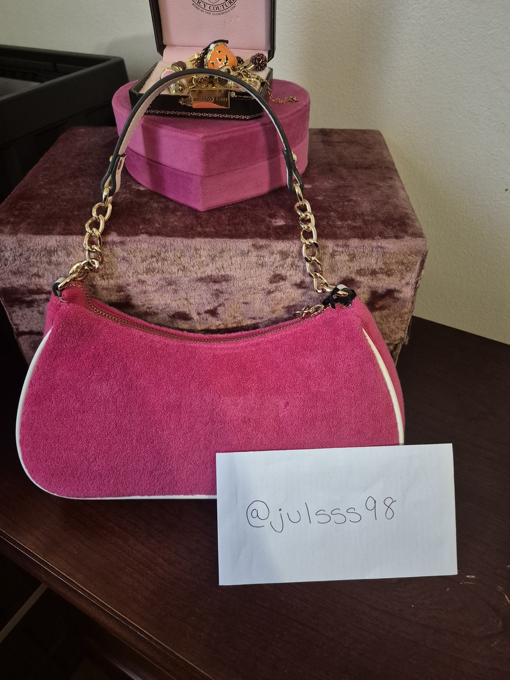 Juicy Couture - Pink Flash Raising Star Shoulder Bag - Picture 2 of 4